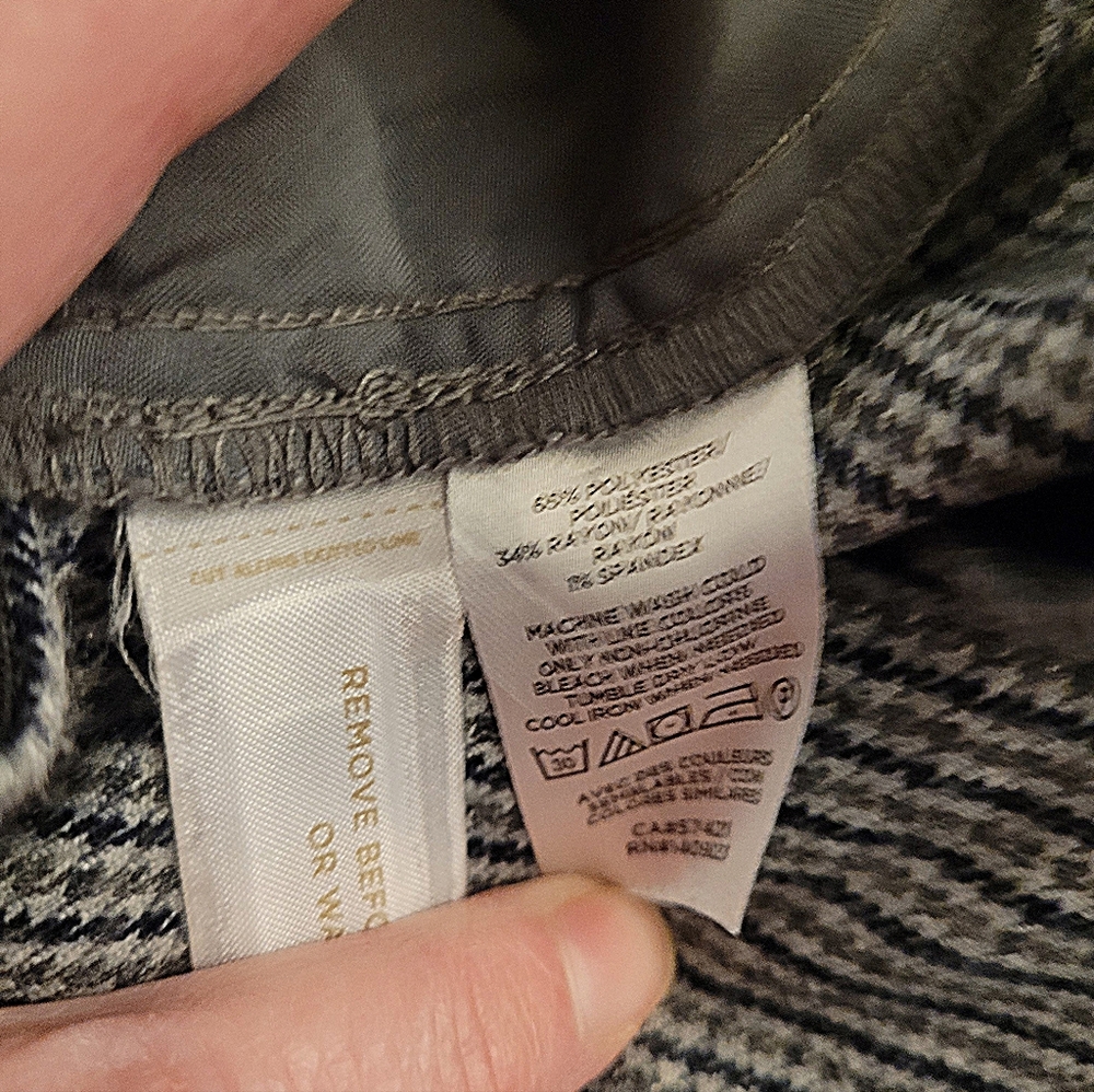 Loft Houndstooth Winter Pants - image 3